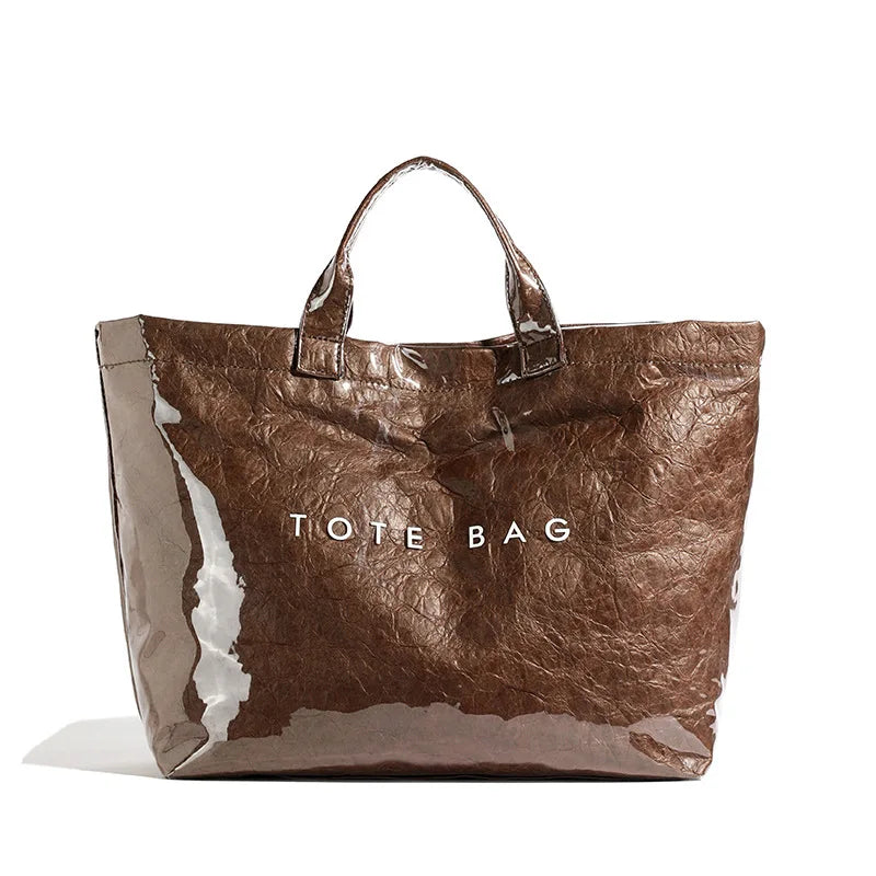 Women’s Solid Tote – Effortless Style for Work & Weekend