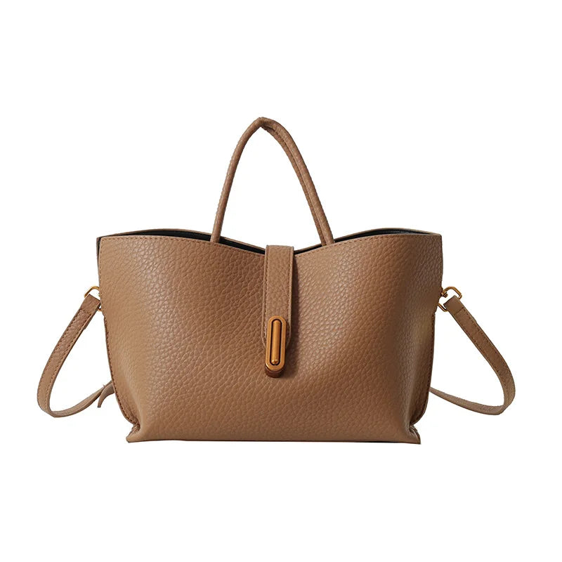 Lychee Leather Tote – Chic, Versatile & Effortlessly Stylish