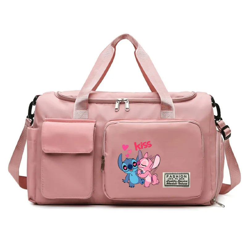 Disney Stitch Shoulder Bag – High-Quality Versatile Crossbody for Travel & Fitness