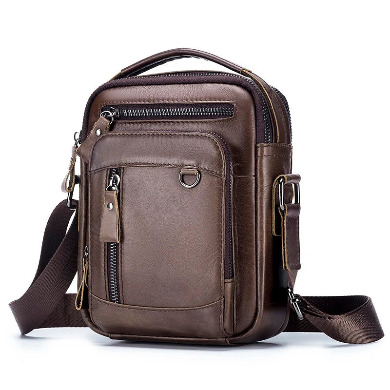 Genuine Leather Crossbody Bag