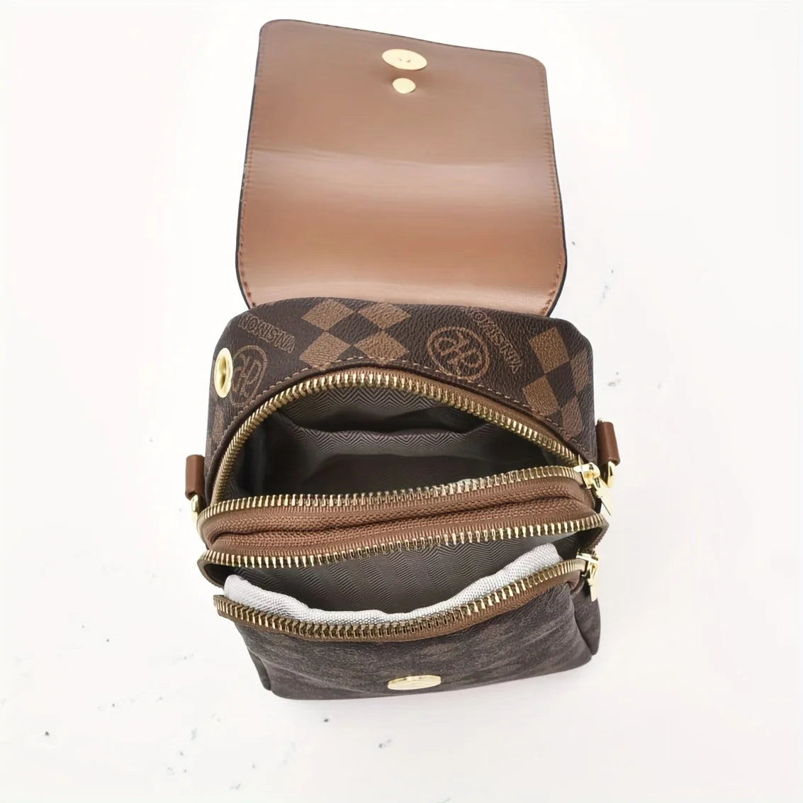 Multi-Layer Small Crossbody – Fashionable Luxury Shoulder Bag for Women