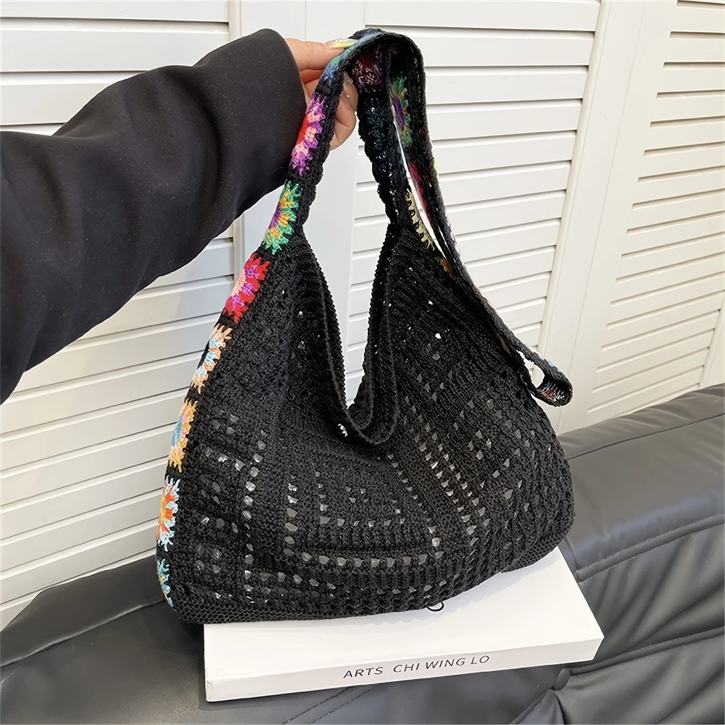 Lightweight Summer Knitted Shoulder Bag