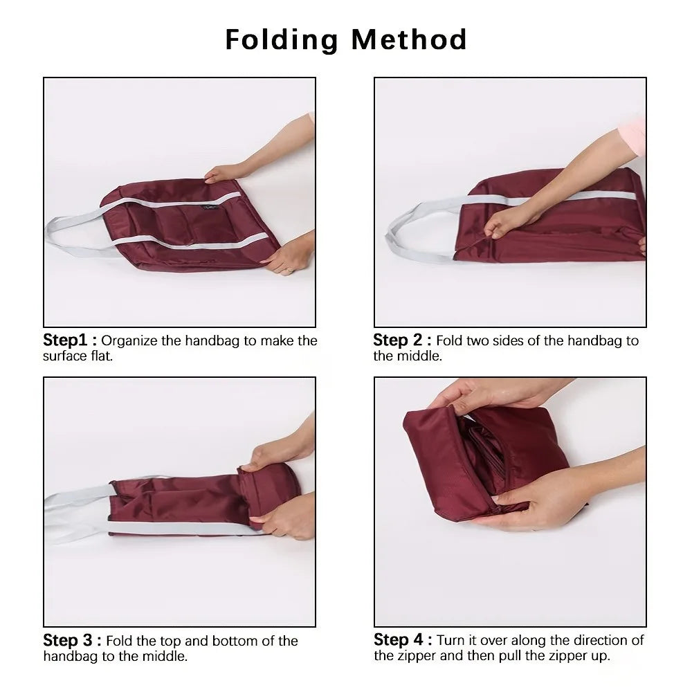 Foldable Travel Luggage Set – Expandable Large-Capacity Carry-On & Weekend Sports Bag