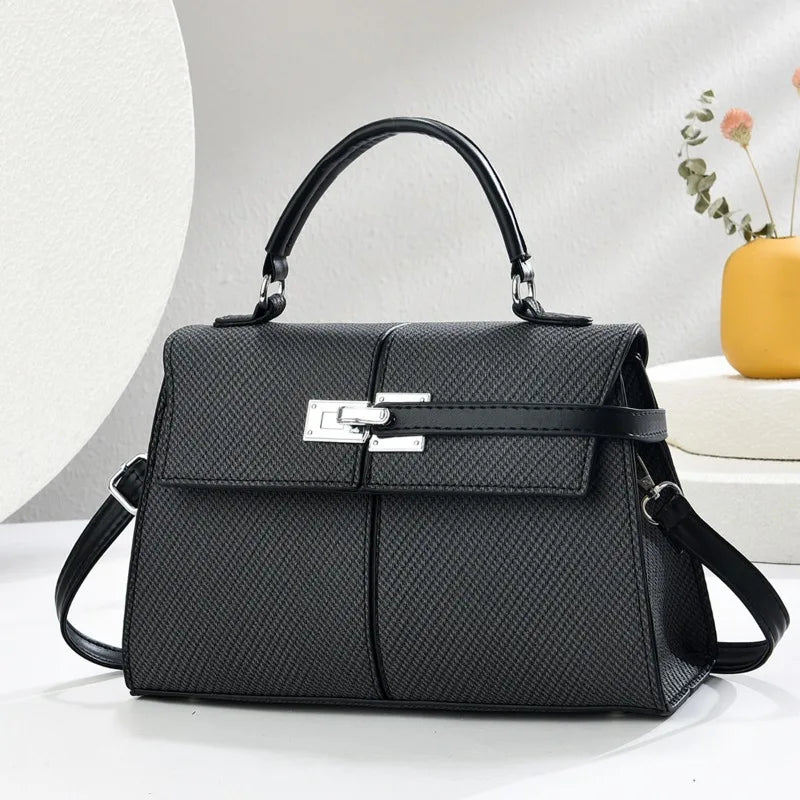 Luxury Leather Handbag – Designer Shoulder & Crossbody Purse for Women