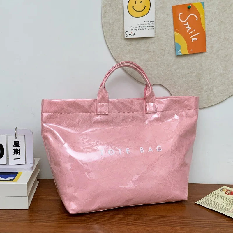 Women’s Solid Tote – Effortless Style for Work & Weekend