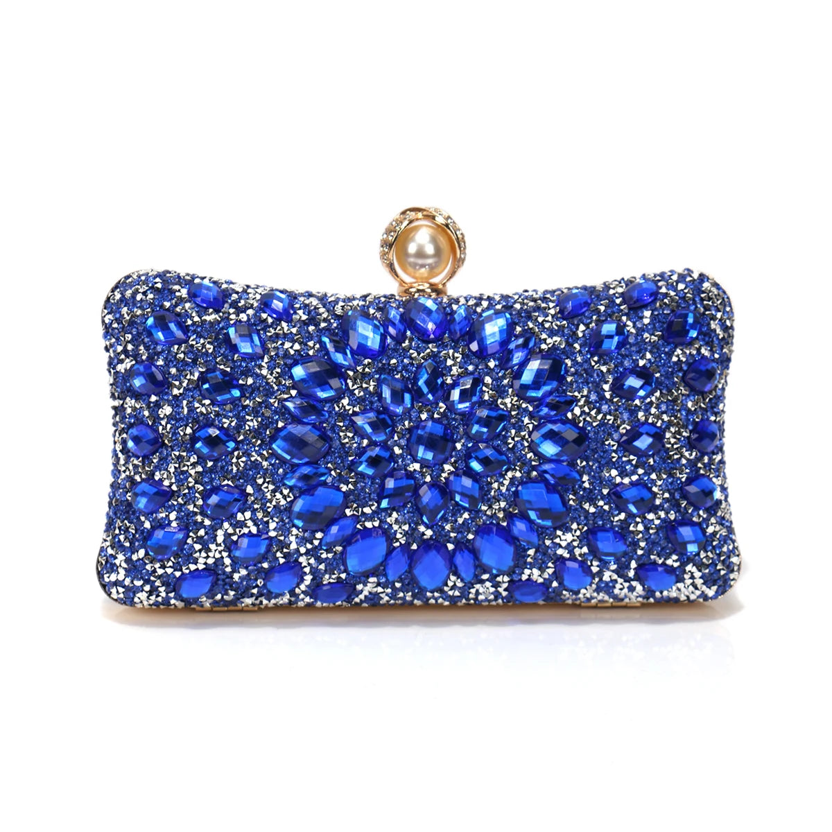 Acrylic Rhinestone Evening Clutch – Glam Party & Wedding Shoulder Bag