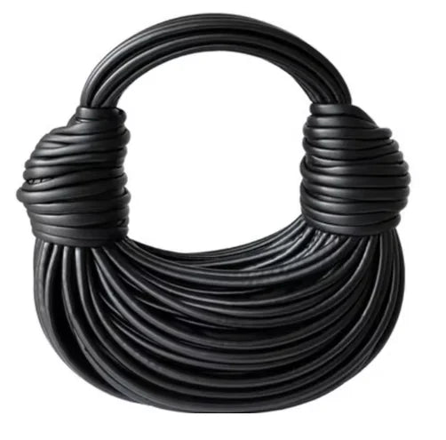 Luxury Knotted Hobo – Metallic Elegance for Evenings