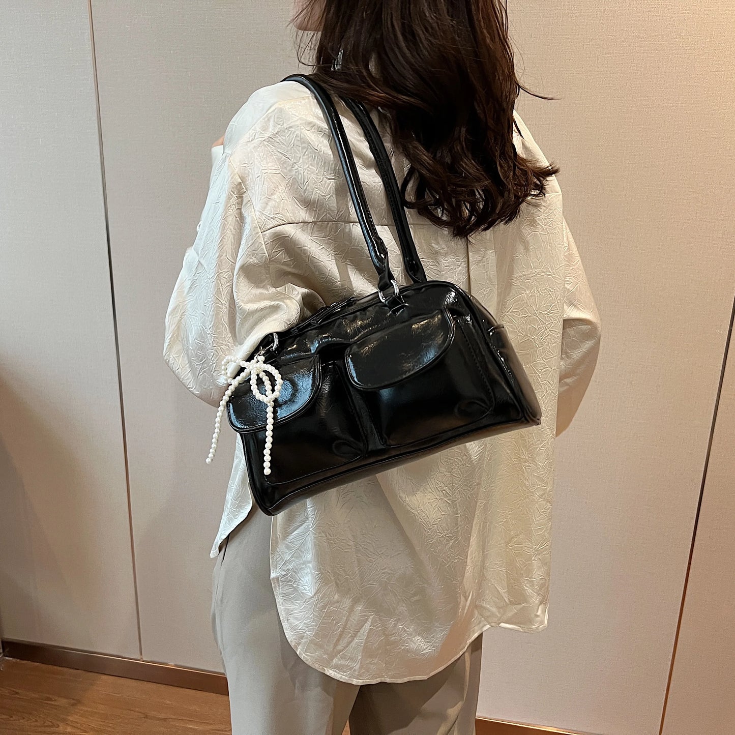 Korean Bow Underarm Bag
