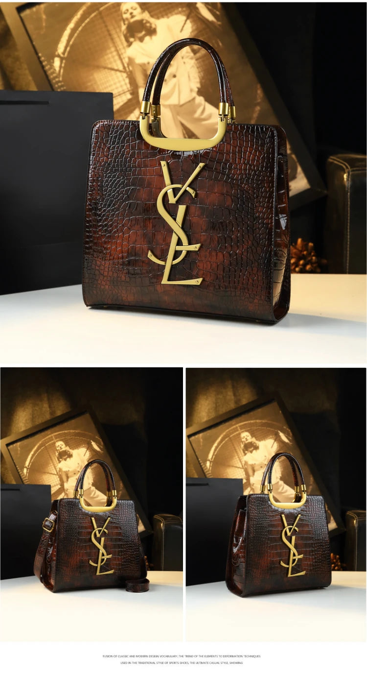 Luxury Crocodile Shoulder Bag – Chic, Seasonal & Sophisticated