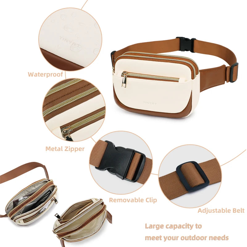 Boho Waist Bag – Lightweight Fanny Pack & Crossbody for Women’s Travel & Festivals