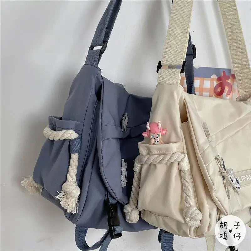 Retro Large Capacity Shoulder Tote