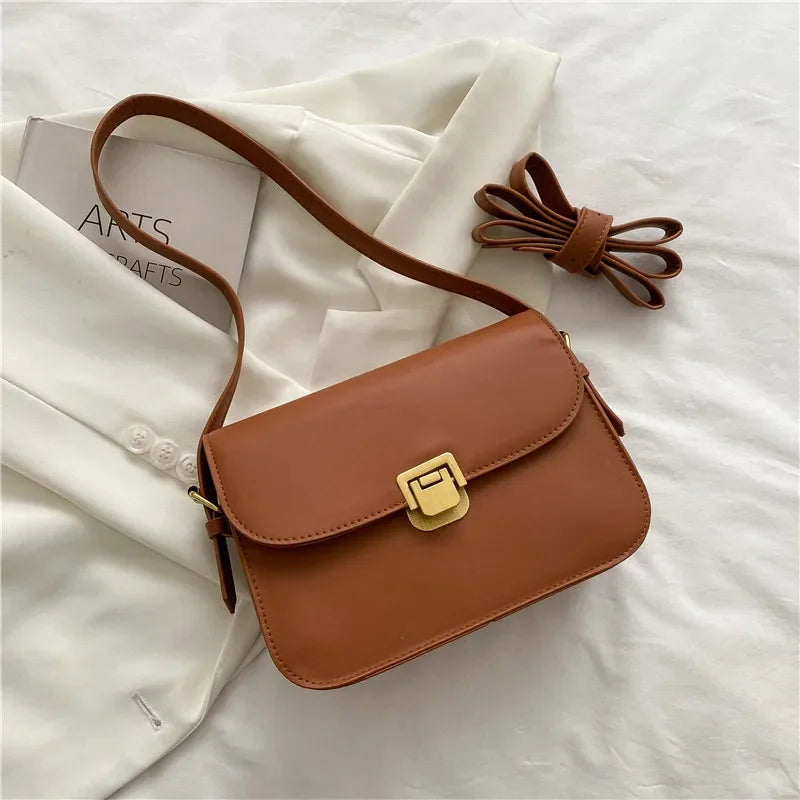 Vintage Envelope Shoulder Bag – High-Quality Preppy Style Handbag & Messenger Briefcase for Women