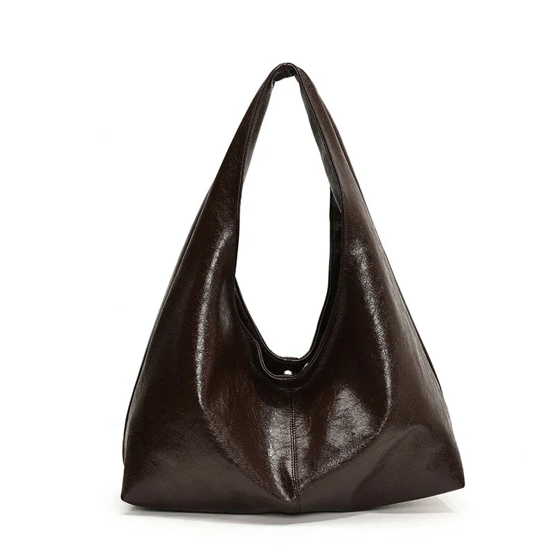 LEFTSIDE PU Shoulder Hobo