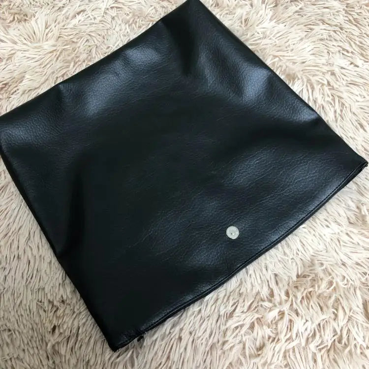 Leather Envelope Clutch – Soft, Large-Capacity Evening Bag for Women