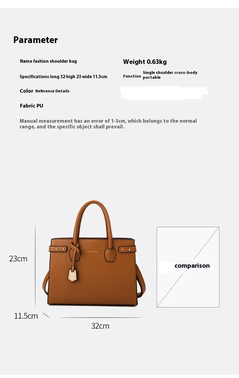 Hot-Selling Casual Underarm Bag – All-in-One Shoulder & Tote Handbag for Women and Students