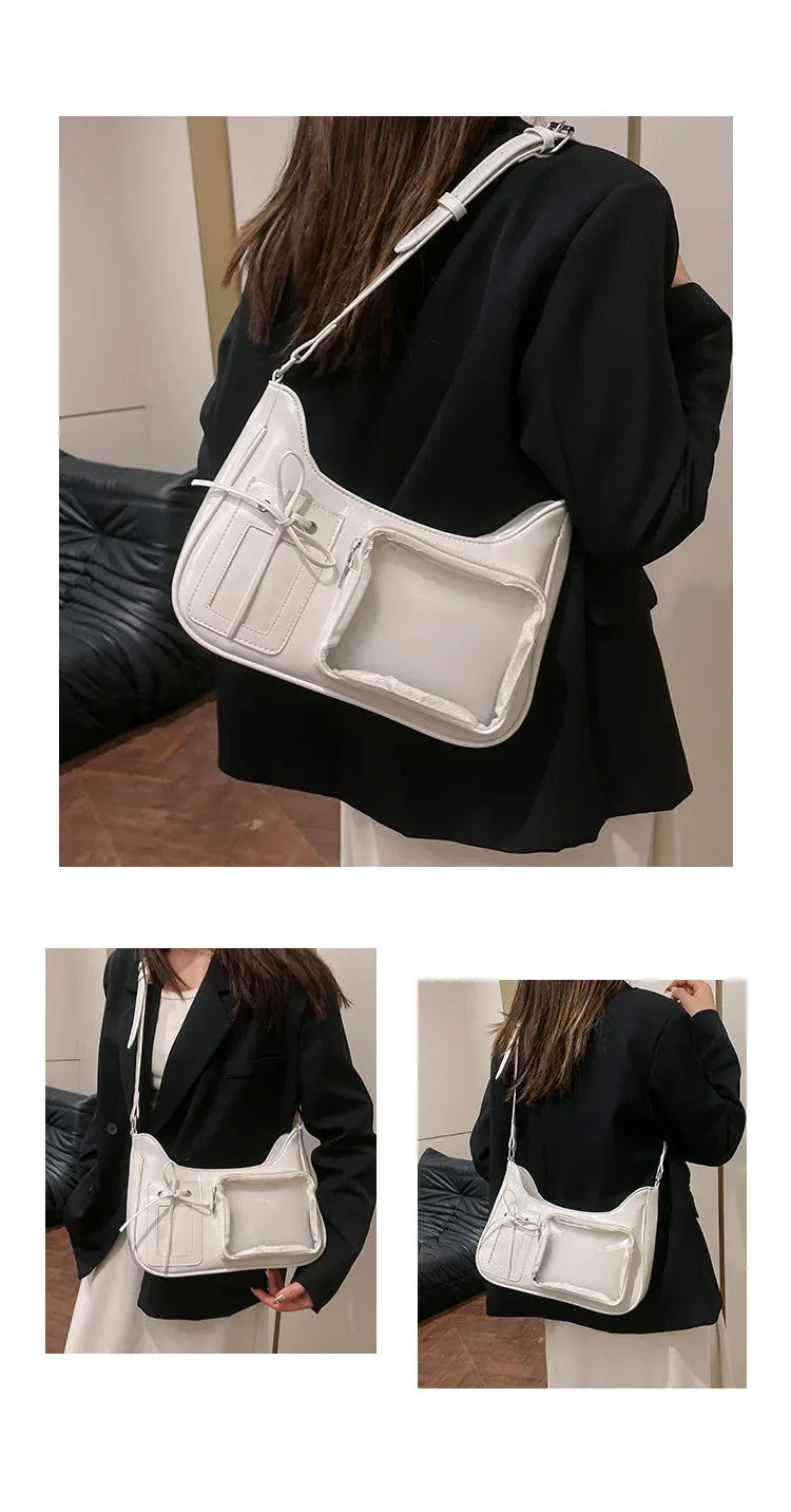 Y2K Transparent Ita Bag