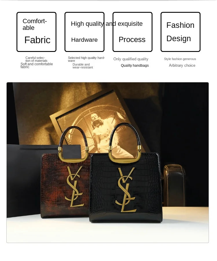 Luxury Crocodile Shoulder Bag – Chic, Seasonal & Sophisticated