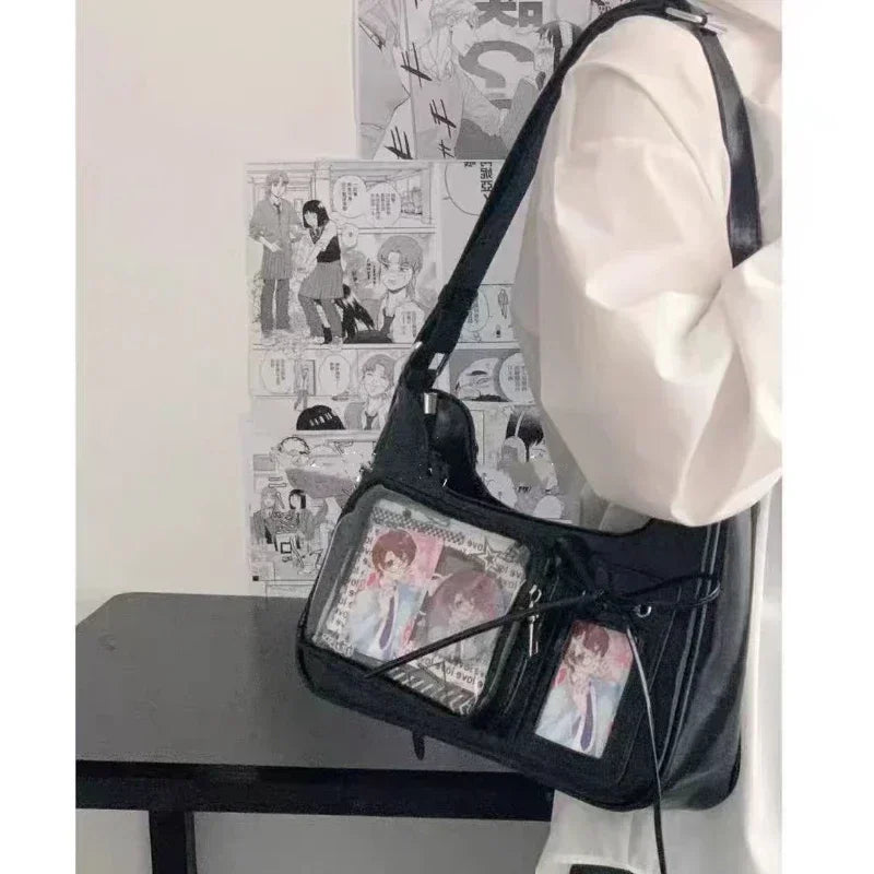 Y2K Transparent Ita Bag