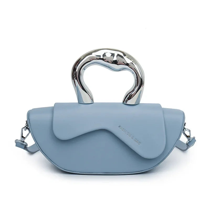 Soft Shoulder Bag – High-Quality Women's Handbag with Hasp & Interior Compartments