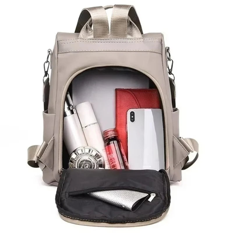 Casual Solid Color School & Shoulder Bag