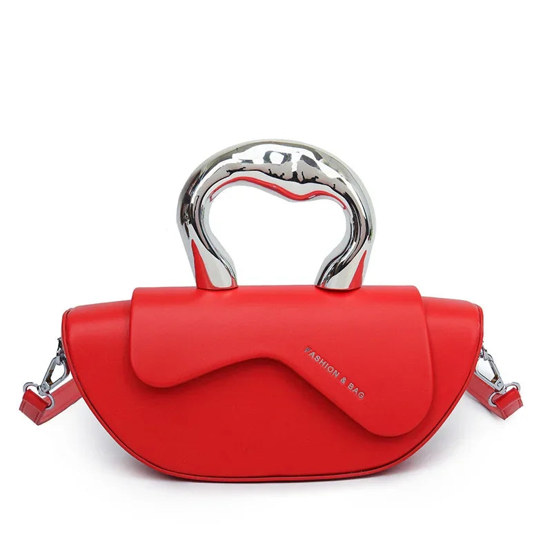 Soft Shoulder Bag – High-Quality Women's Handbag with Hasp & Interior Compartments