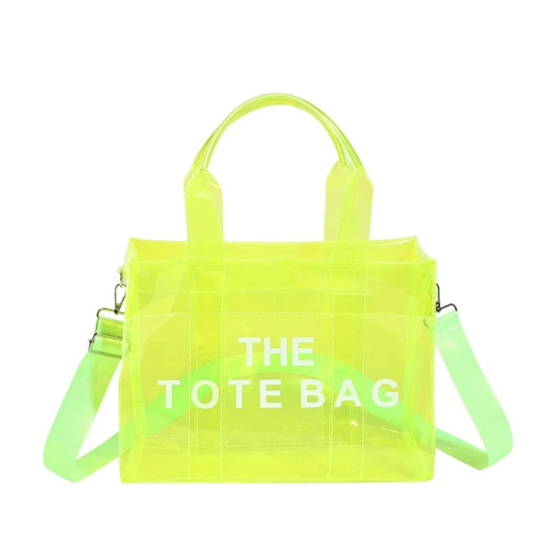 Transparent Tote – Trendy, Spacious & Designer-Inspired