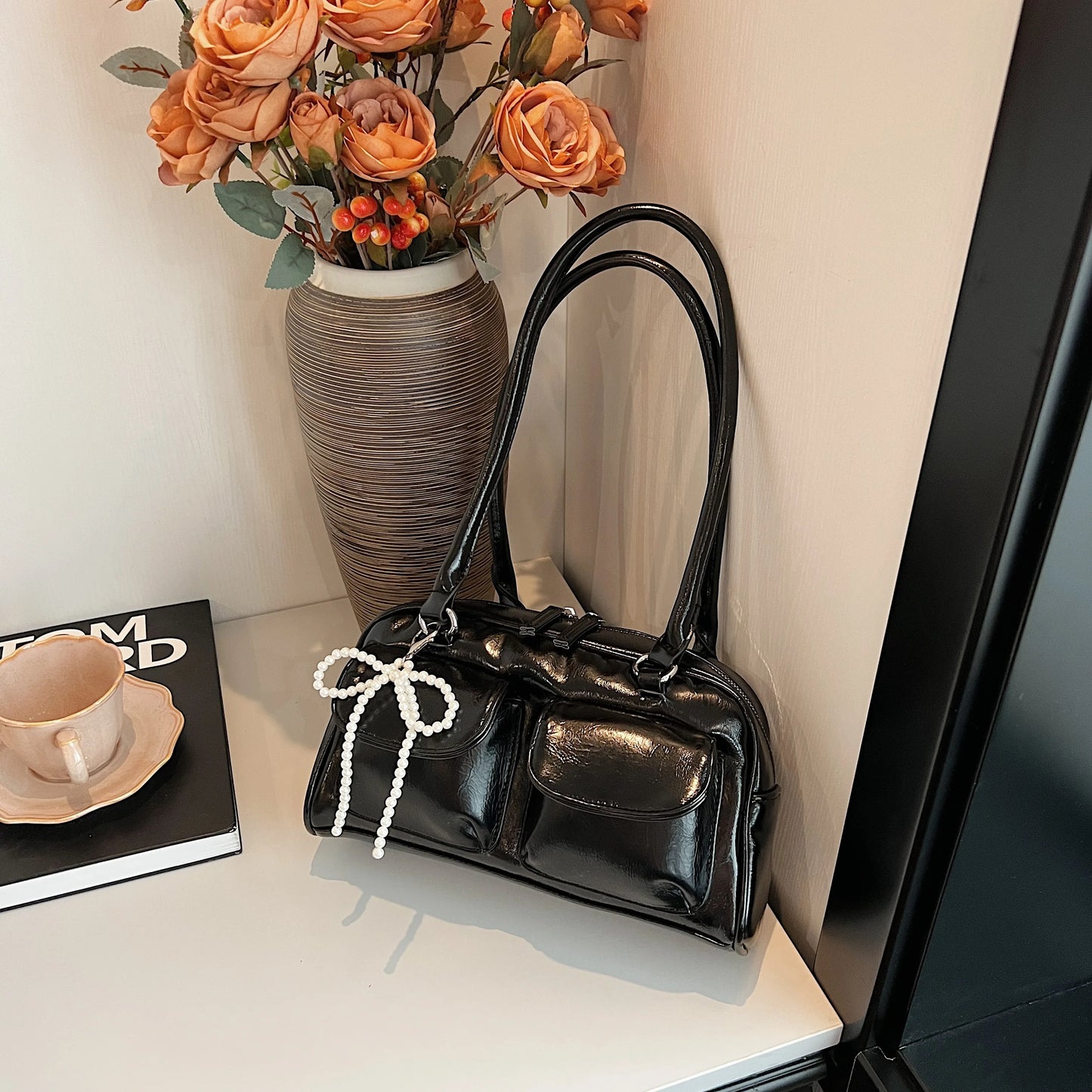 Korean Bow Underarm Bag