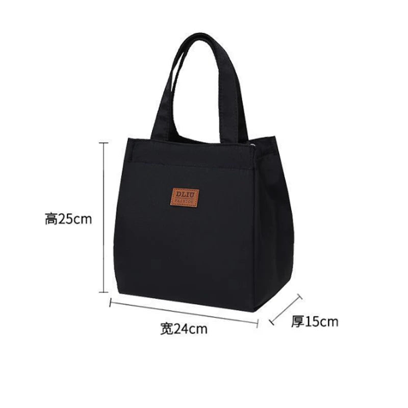 Large-Capacity Insulated Bento Lunch Bag