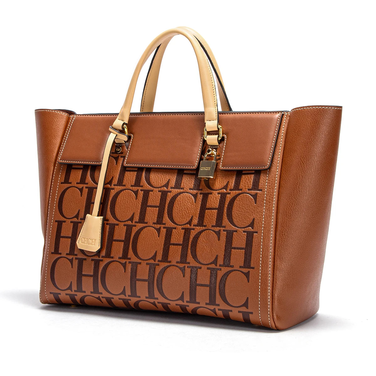 CHCH Embossed Handbag – Spacious, Stylish & Business-Ready