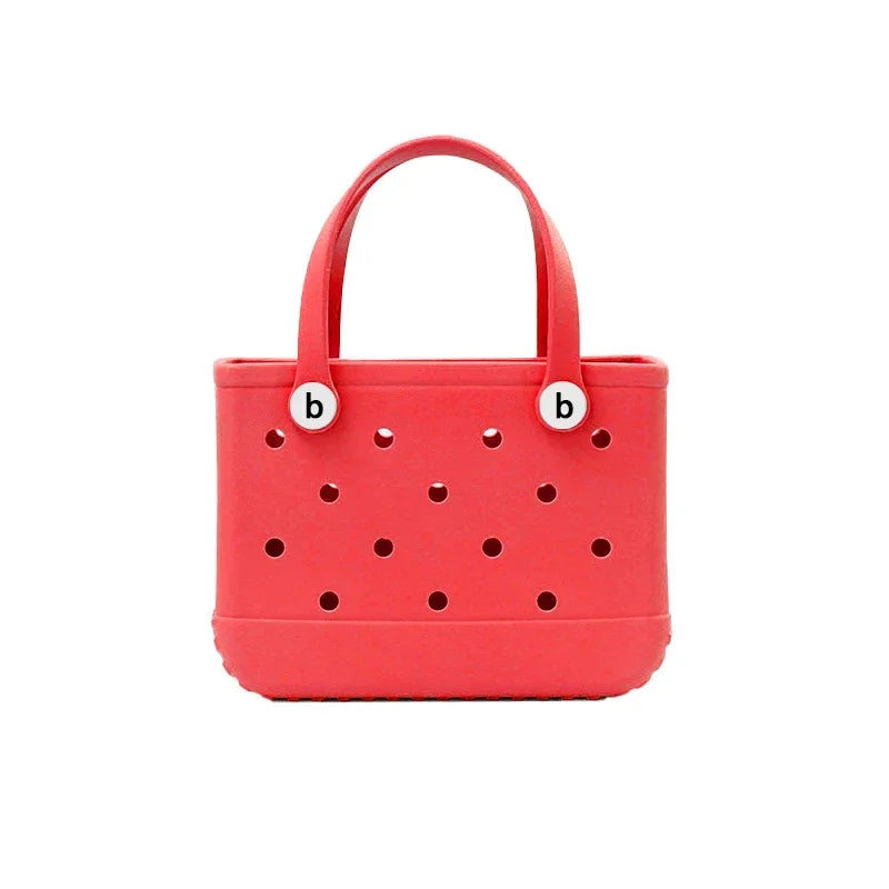 Mini EVA Jelly Tote – Stylish Summer & Picnic Organizer