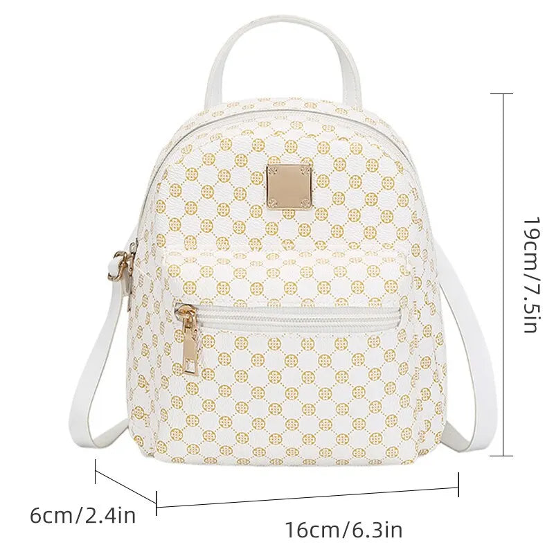 Classic Women’s Fashion Backpack – Stylish Daily School & Shopping Bag for Girls