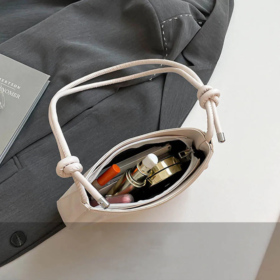 Korean Style Crescent Bag – High-End Multifunctional Shoulder & Crossbody Handbag for Women