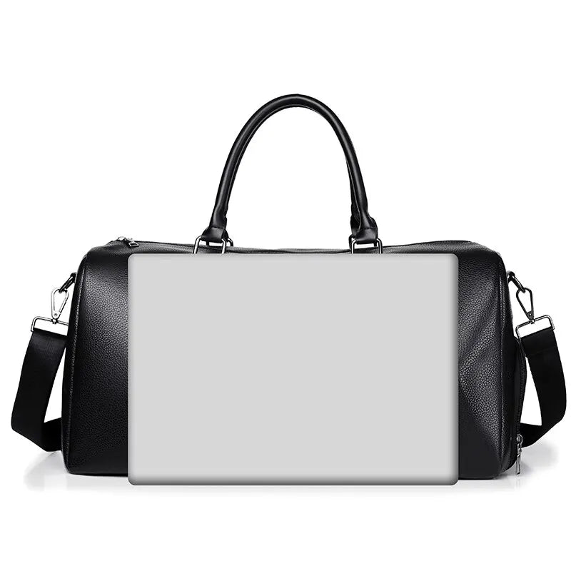 Retro Waterproof Duffel – Large Capacity Bag for Short Trips, Sports & Motorcycle Training
