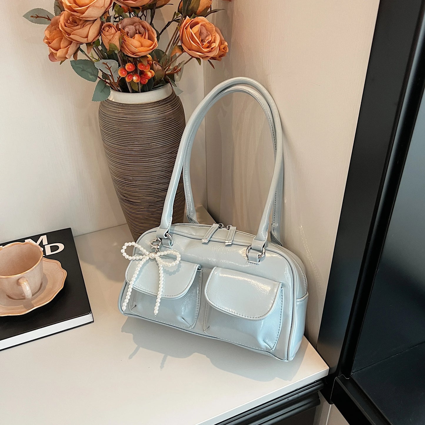 Korean Bow Underarm Bag