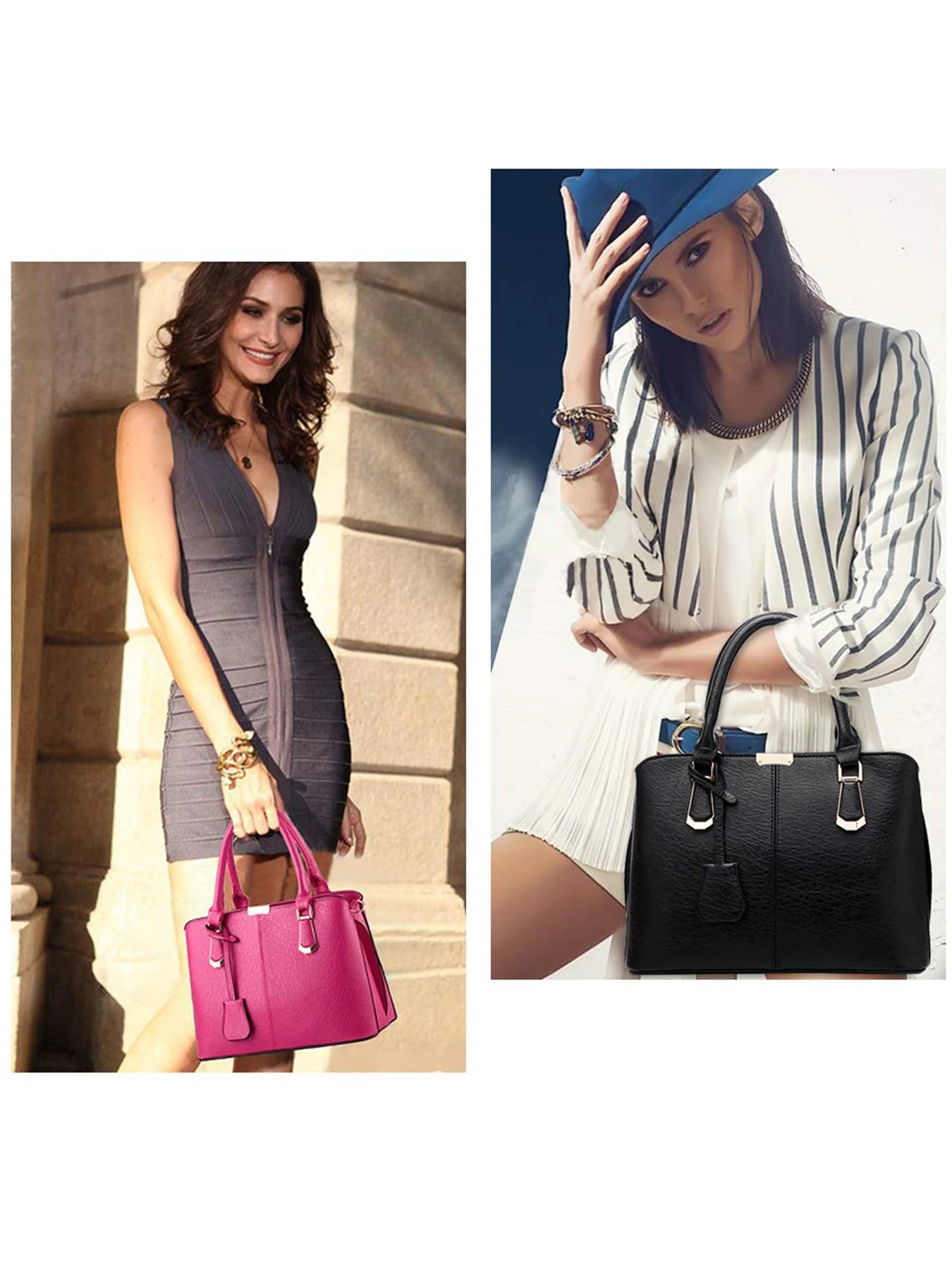 Pahajim Fashion Tote – Chic Shoulder & Top Handle Satchel