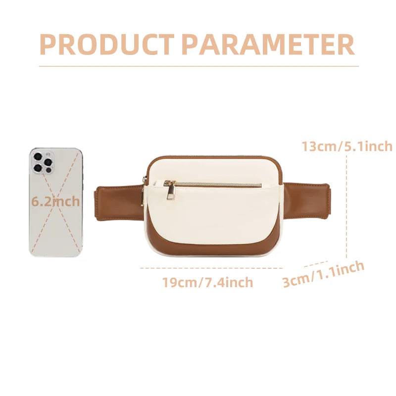Boho Waist Bag – Lightweight Fanny Pack & Crossbody for Women’s Travel & Festivals