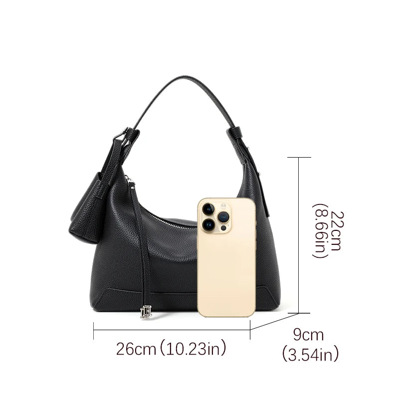 Summer Cowhide Kite Shoulder Bag