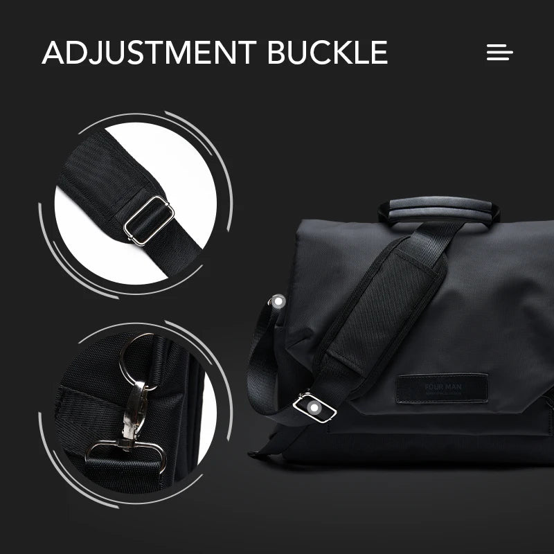 Waterproof Oxford Sling – Sleek Business Crossbody Bag