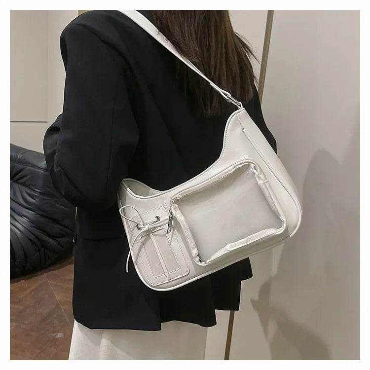 Y2K Transparent Ita Bag