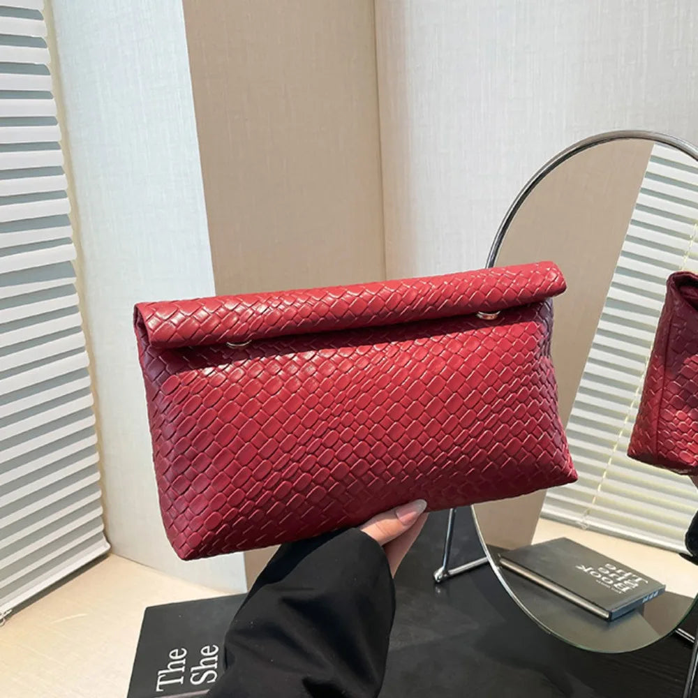 Stone Pattern Clutch – Luxury PU Wallet with Phone & Coin Pockets for Women