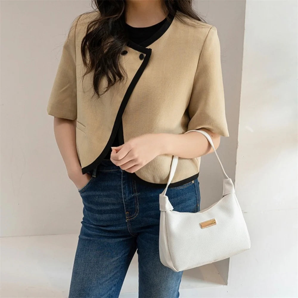 Casual PU Leather Hobo