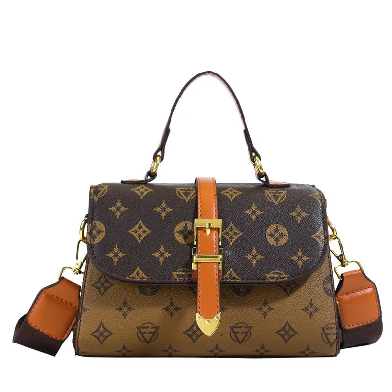 Retro Fashion Crossbody – High-End Small Square Shoulder & Handheld Bag for Women