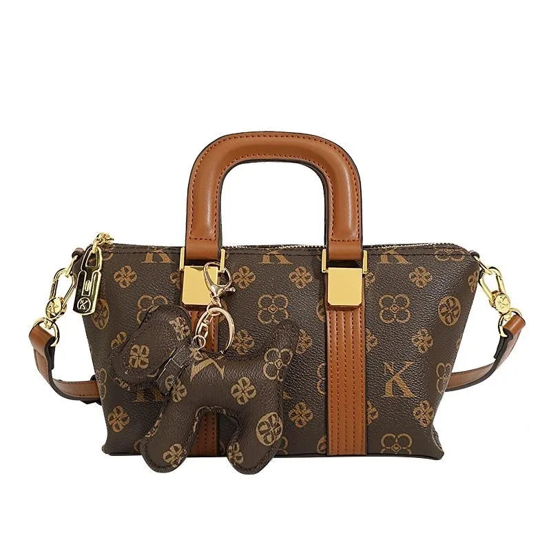 Retro Designer Handbag – High-End Autumn/Winter Shoulder & Crossbody Tote for Women