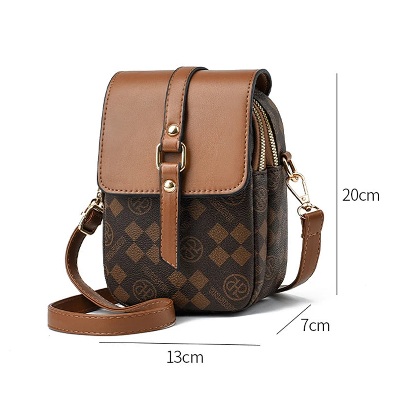 Multi-Layer Small Crossbody – Fashionable Luxury Shoulder Bag for Women