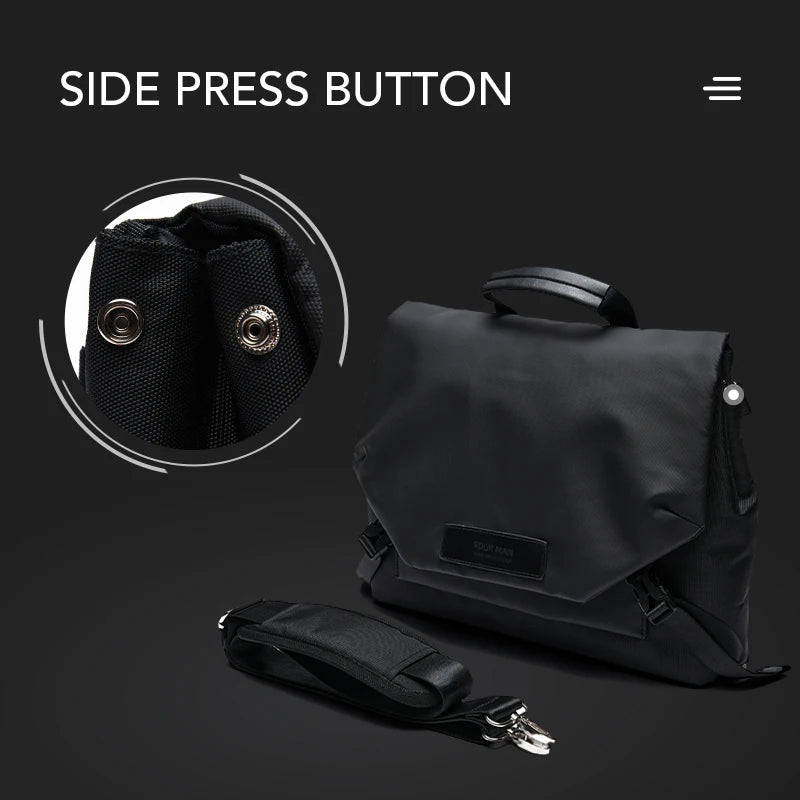 Waterproof Oxford Sling – Sleek Business Crossbody Bag