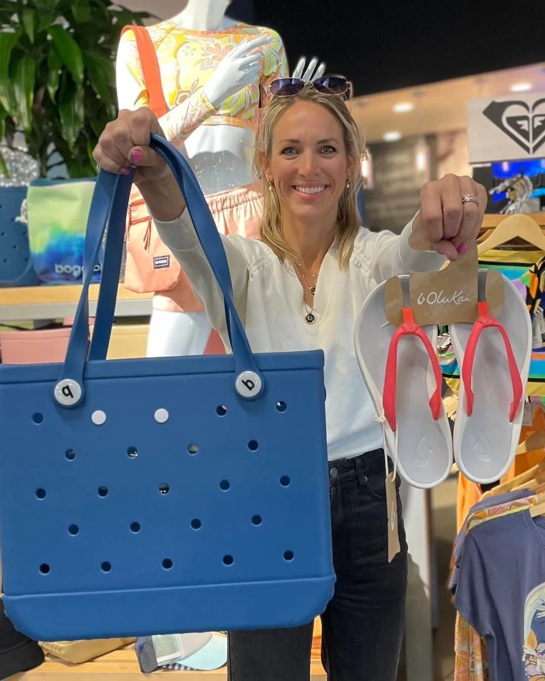 Waterproof Beach Tote – Stylish, Spacious & Summer-Ready