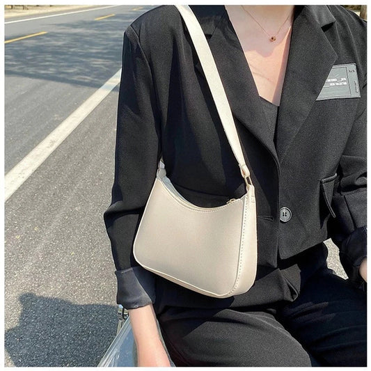 Retro PU Underarm Hobo Purse