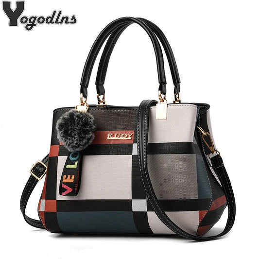 Hairball Charm Messenger Bag