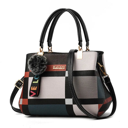 Hairball Charm Messenger Bag