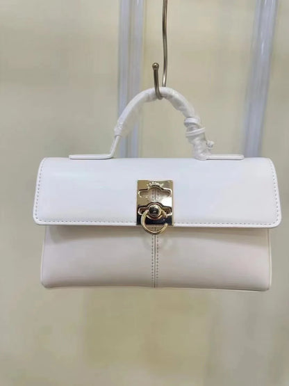 Fashionable Woven Handbag – Minimalist Small Square Shoulder & Crossbody Bag for Women
